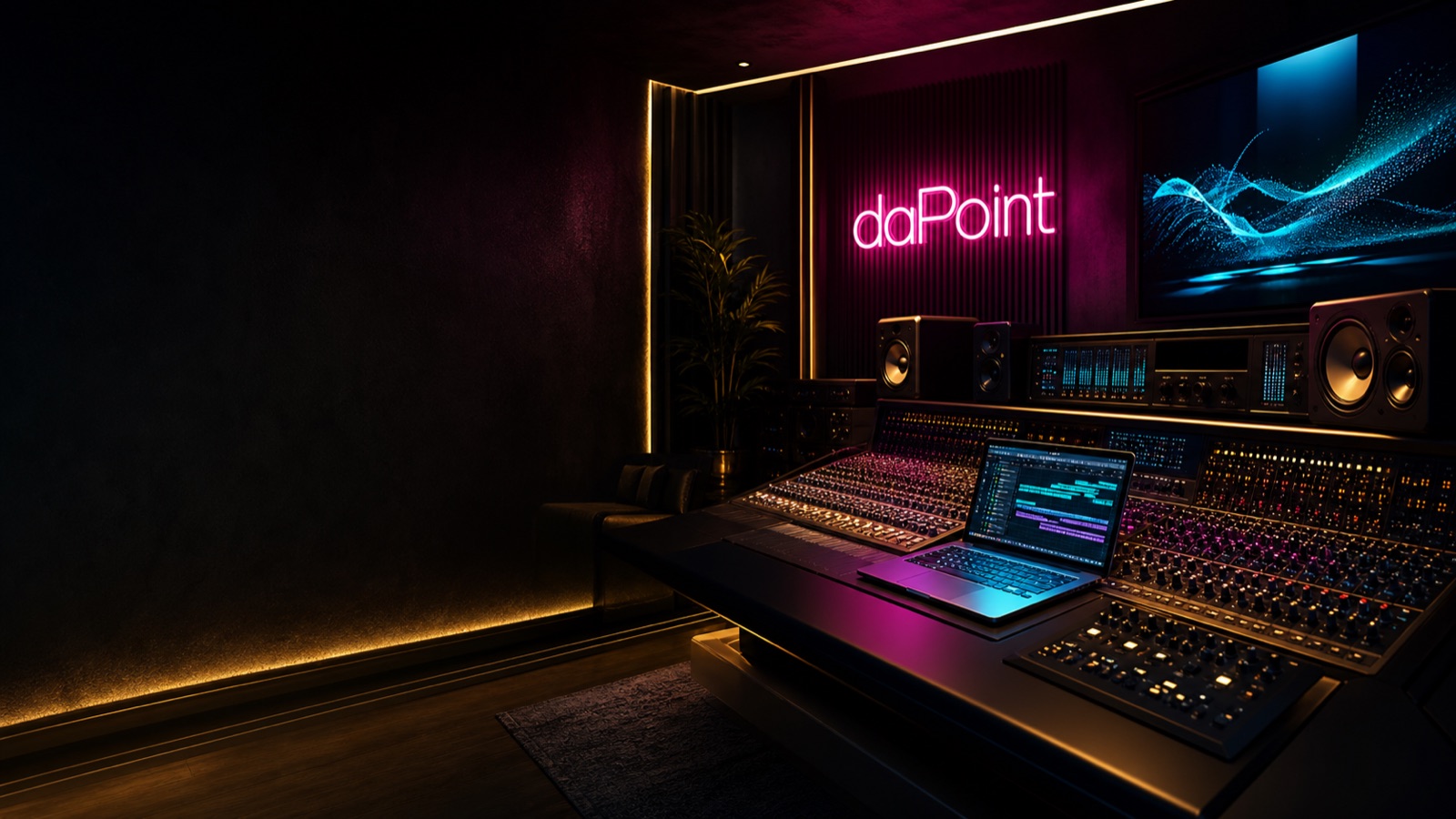 Cinematic DaPoint Entertainment studio scene